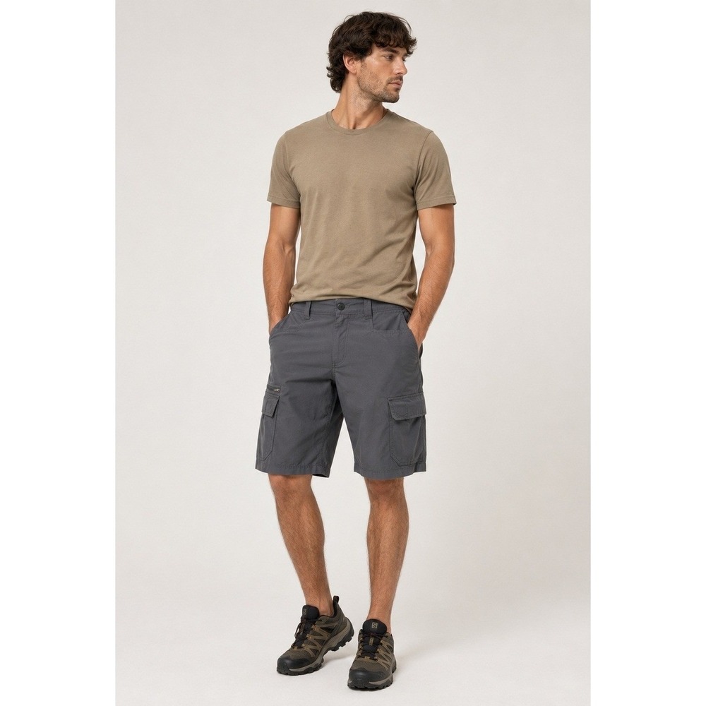 Orvis Cargo Shorts Mens 32 Gray Nylon Quick Dry Pockets Gorpcore - Picture 1 of 11